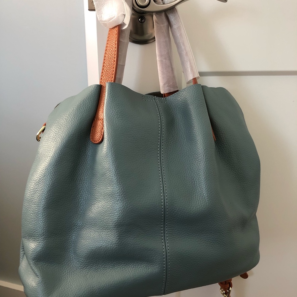 Pretty blue handbag - Picture 1 of 4